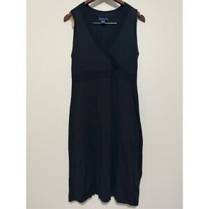 Ann Taylor Vintage Women’s Black Dress Sleeveless Spandex Size Large Classic